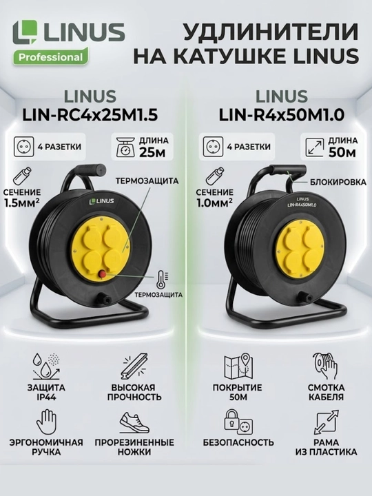 LINUS g‘altak uzaytirgichlari: vazifalaringiz uchun professional ta’minot - 