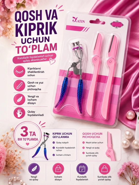 Qosh va kiprik uchun to‘plam - 