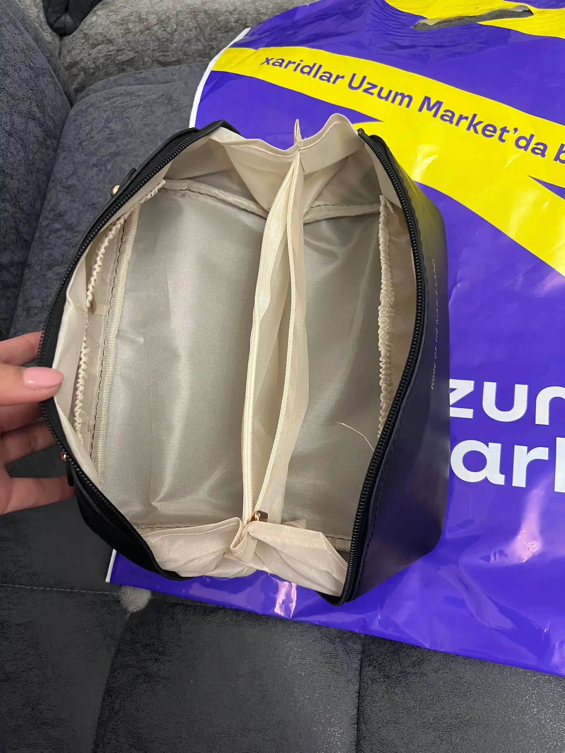 Kosmetik sumkasi, kosmetika uchun organayzer, 4 ta rang