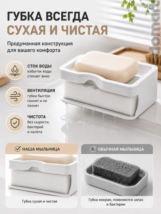 Мыльница держатель для мыла, настенный держатель, мыльница детская