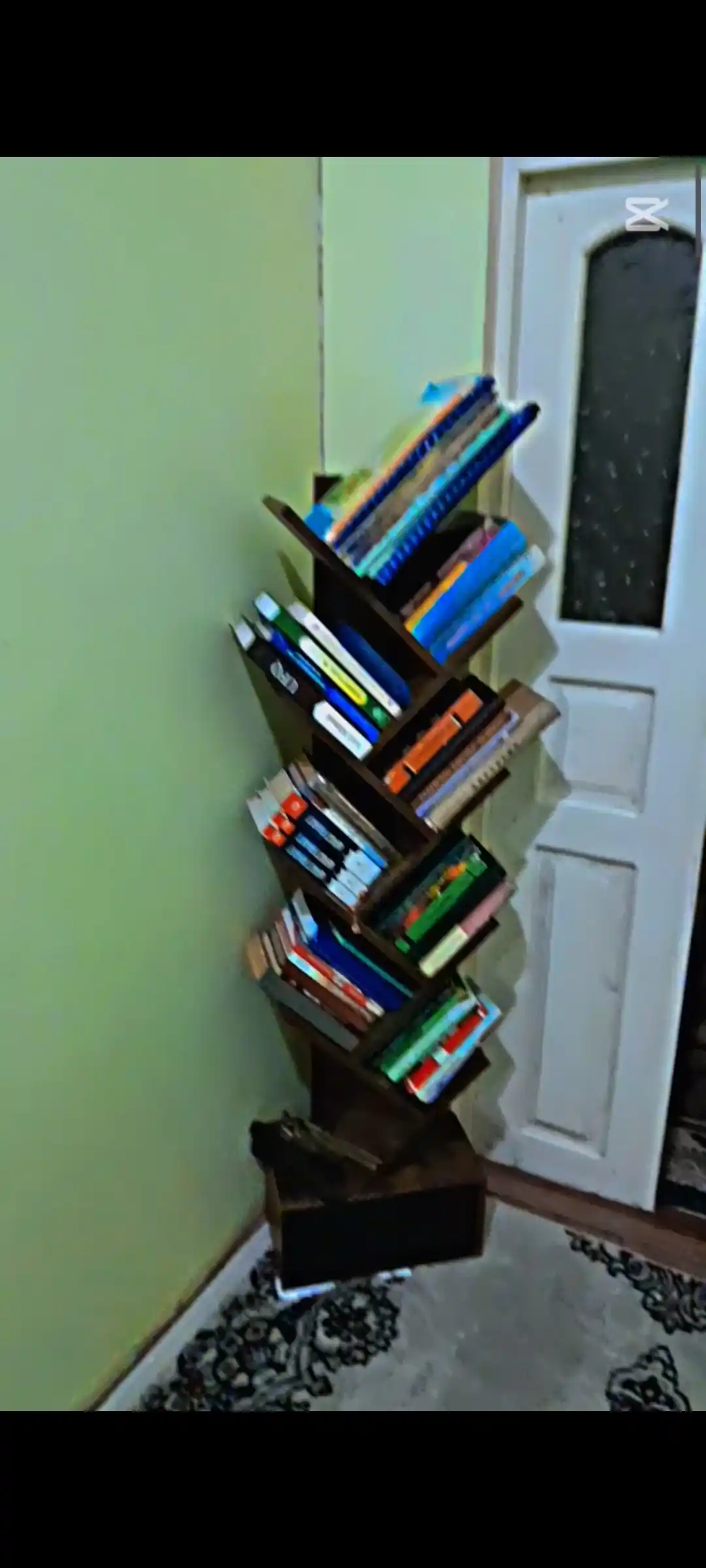 Стеллаж с полками — деревянный шкаф для книг, Rack Warehouse