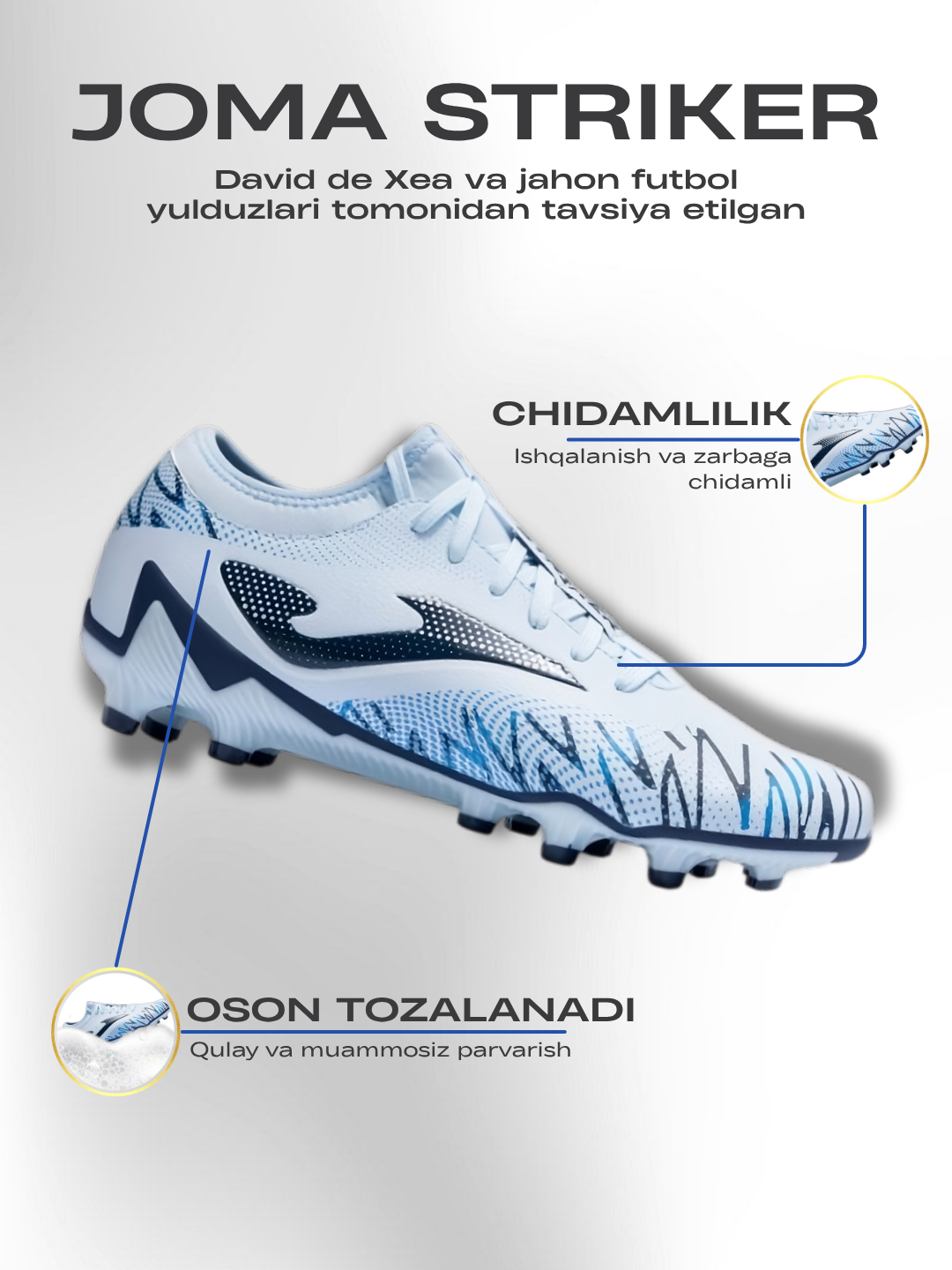 Футбольные бутсы Joma Striker 26 STRS2605