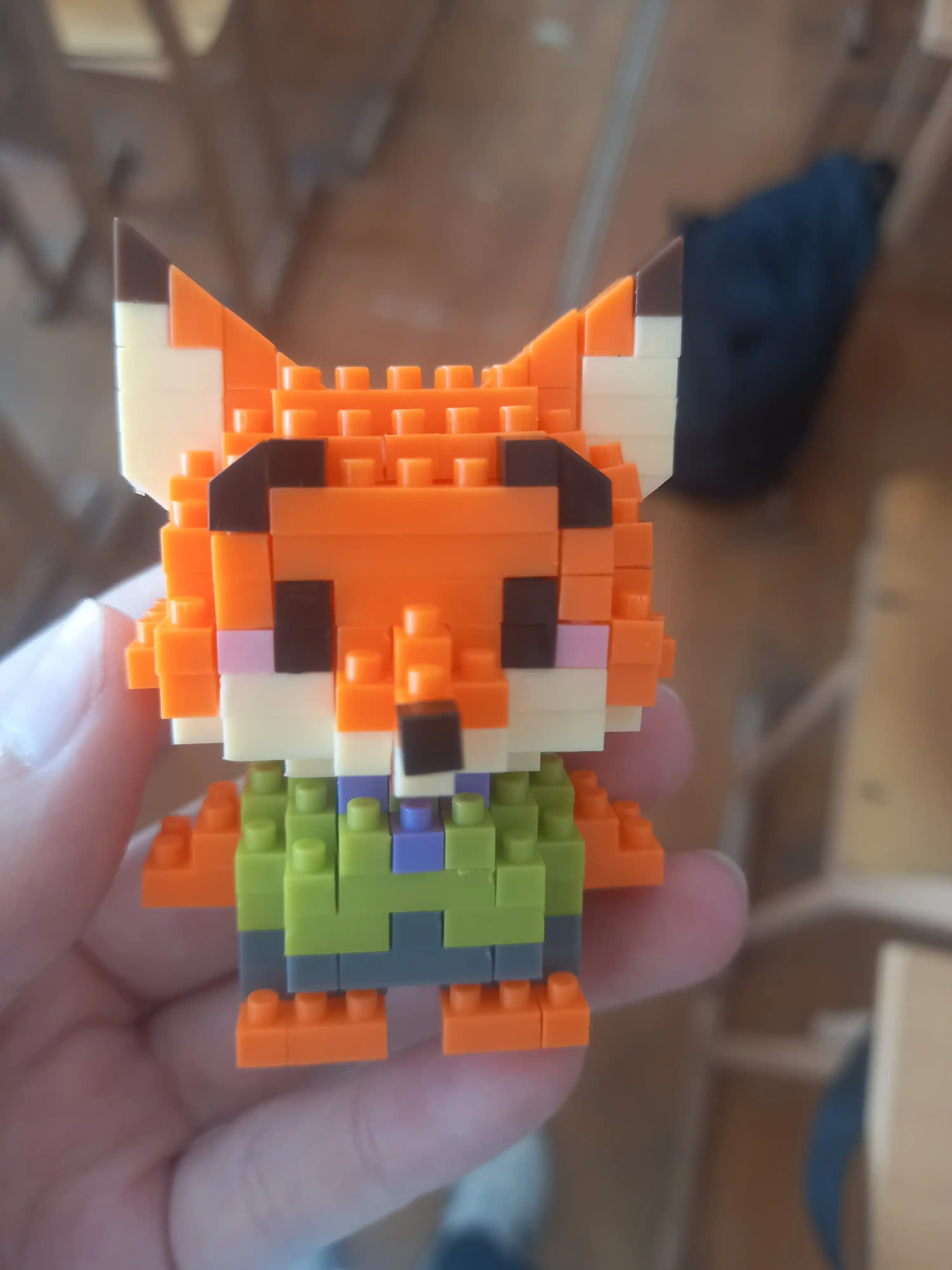 LEGO 3D mini bloklardan konstruktor – kosmonavt, hayvonlar, mushuklar, itlar