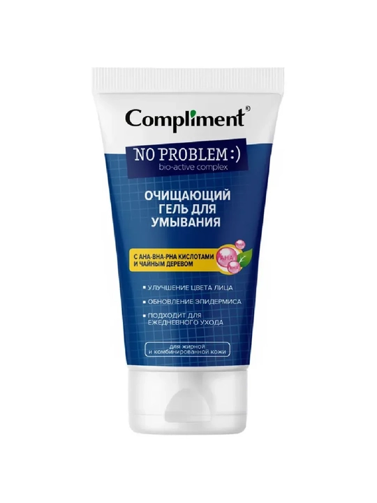 COMPLIMENT Gel yuvinish uchun No Problem AHA/BHA/PHA 200 ml