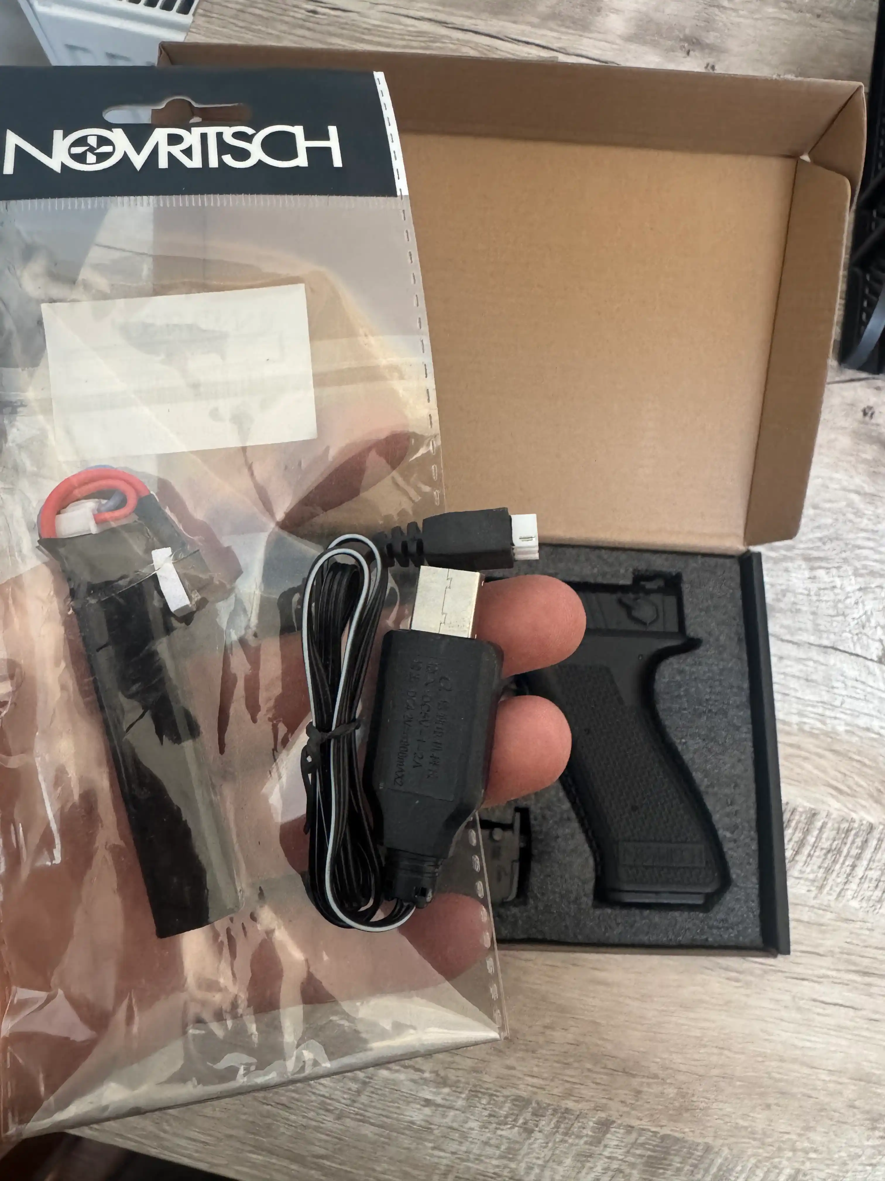 Novritsch SSE18, Страйкбольный привод. Электронный
