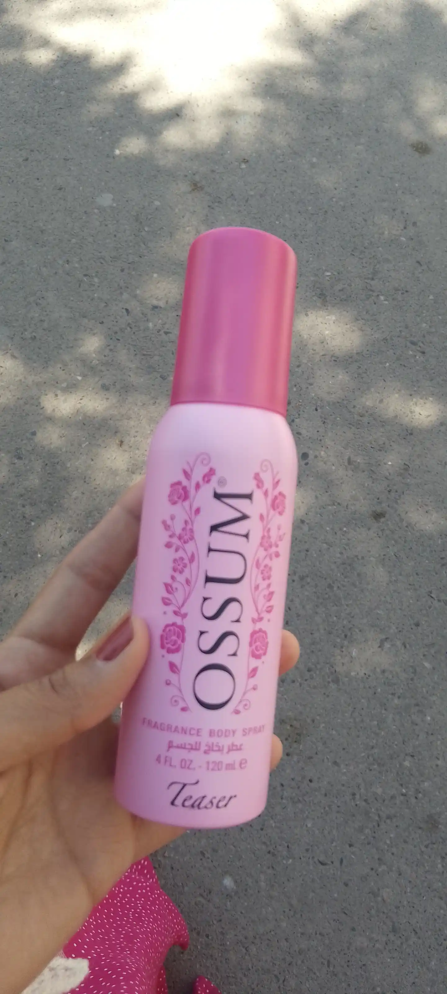Ossum Teaser - ayollar uchun parfumeriyalangan tana sprey, 120 ml