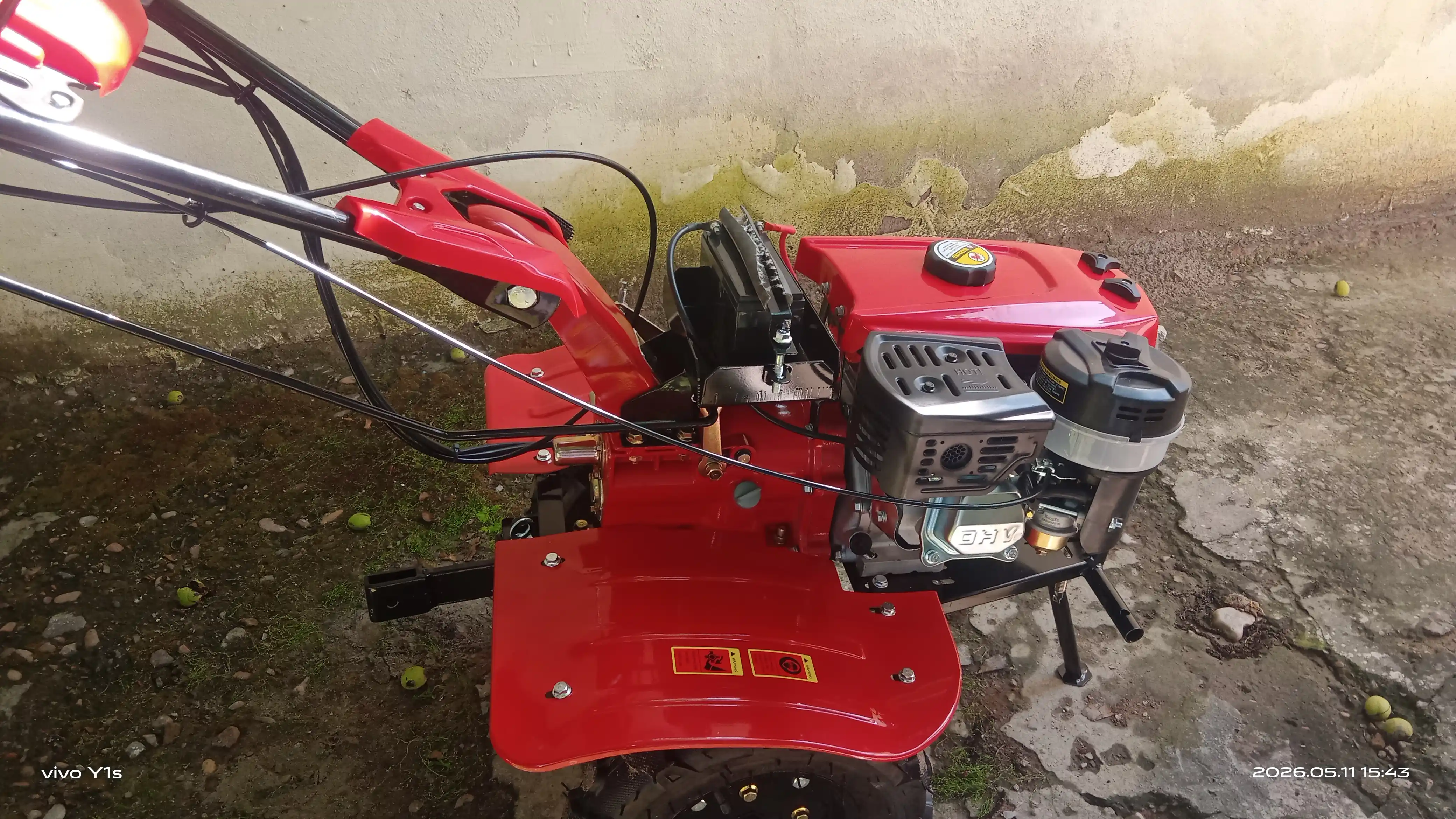 Qishloq xo`jaligi uchun benzinli kultivator-HONDA 7.7 HP, 200 mm chuqurlik