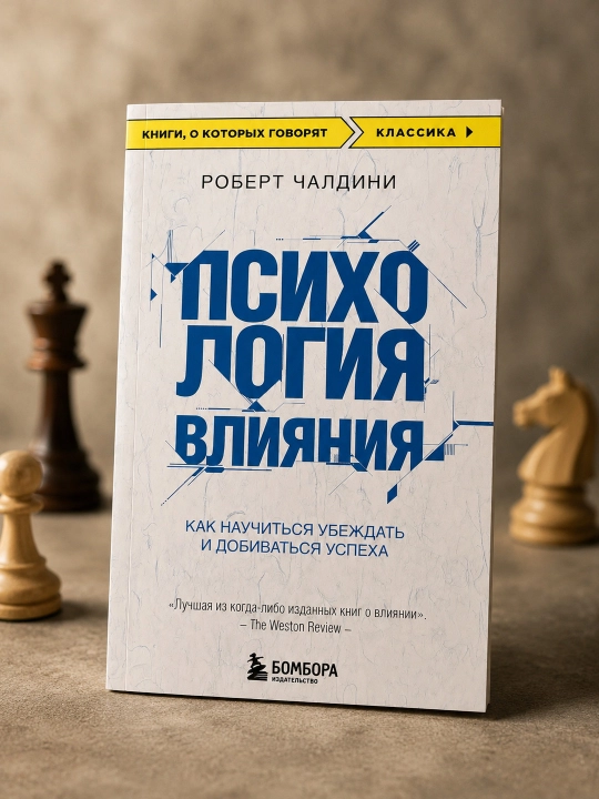 Psihologiia vliianiia, Kak nauchit`sia ubezhdat` i dobivat`sia uspeha, Robert Chaldini