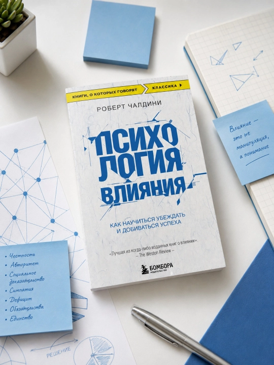 Psihologiia vliianiia, Kak nauchit`sia ubezhdat` i dobivat`sia uspeha, Robert Chaldini