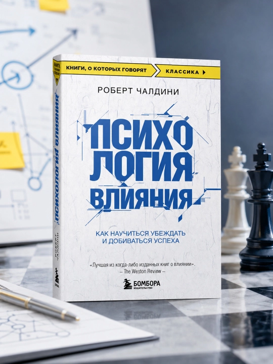 Psihologiia vliianiia, Kak nauchit`sia ubezhdat` i dobivat`sia uspeha, Robert Chaldini