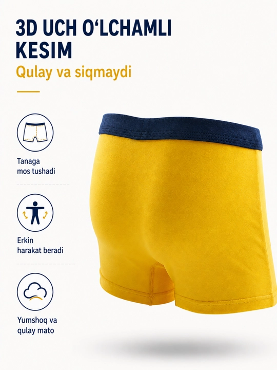 Ogil bolachalar uchun trusiklar, 4/5 dona to‘plamda