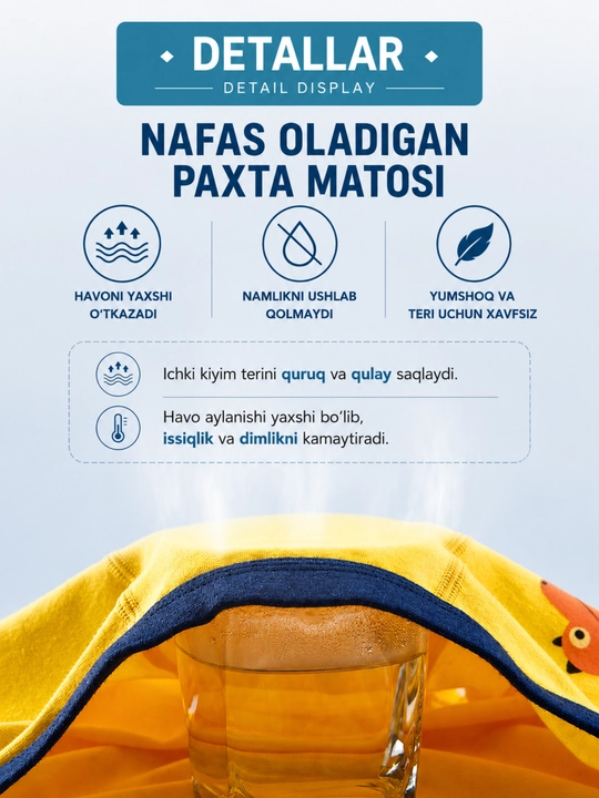 Ogil bolachalar uchun trusiklar, 4/5 dona to‘plamda