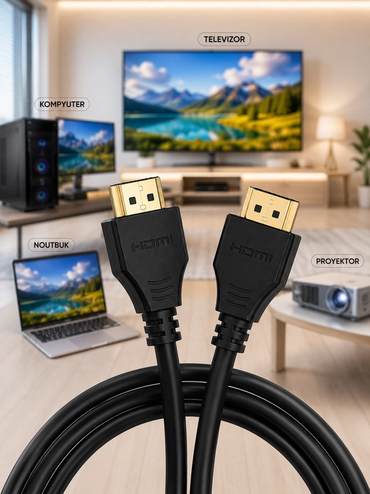 HDMI kabel TV va kompyuter uchun 4K