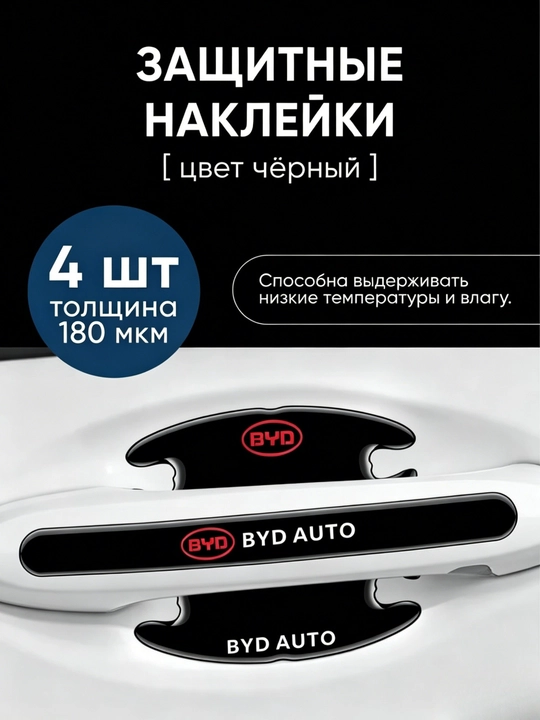 Avtomobil eshik tutqichi uchun himoya nakleykasi, eshik himoya nakleykasi - 