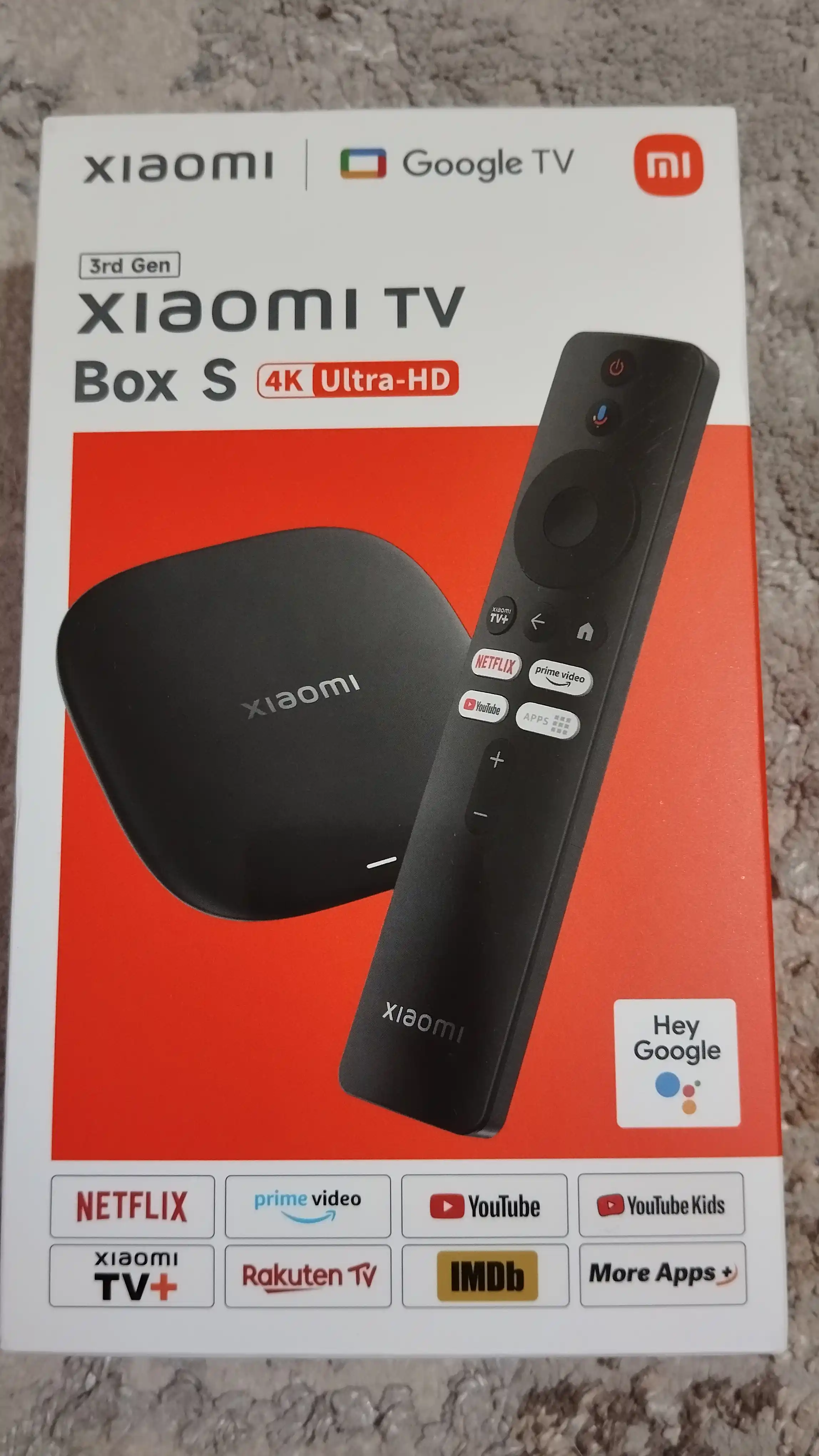 ТВ-приставка Xiaomi Mi Box S 3 Gen 4K, 3-го поколения smart tv