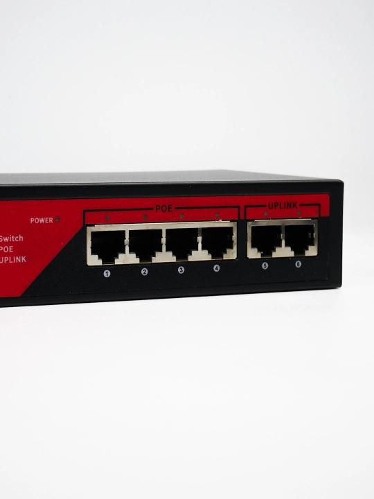 Система видеонаблюдения NEOCAM 4 камеры 4K с регистратором и HDD, PoE