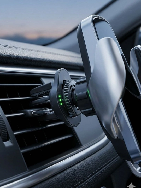 Автомобильный держатель с беспроводной зарядкой 15W Smart Sensor