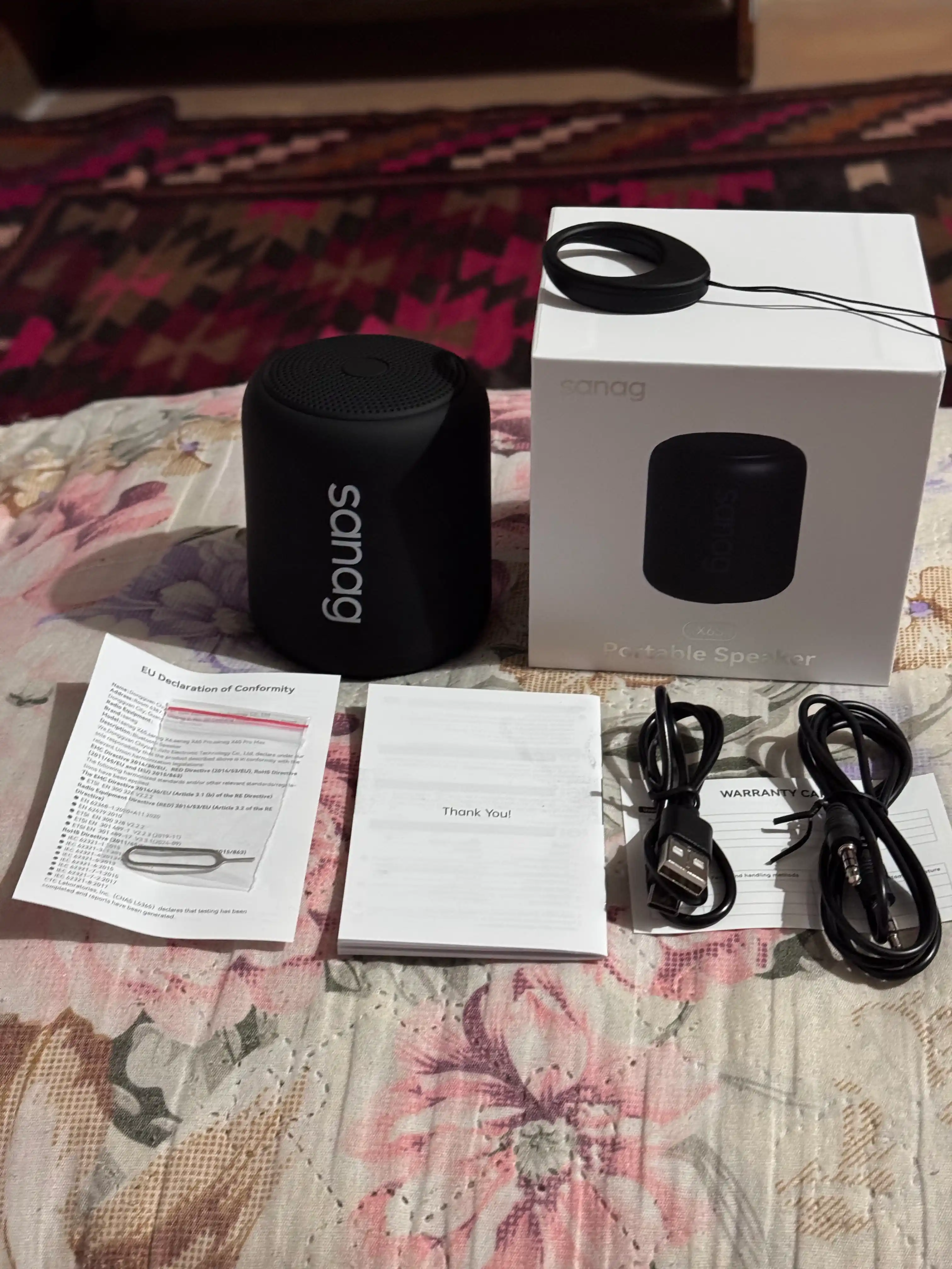 Портативная Bluetooth колонка SANAG X6S, 10 Вт, 18 ч, IPX5