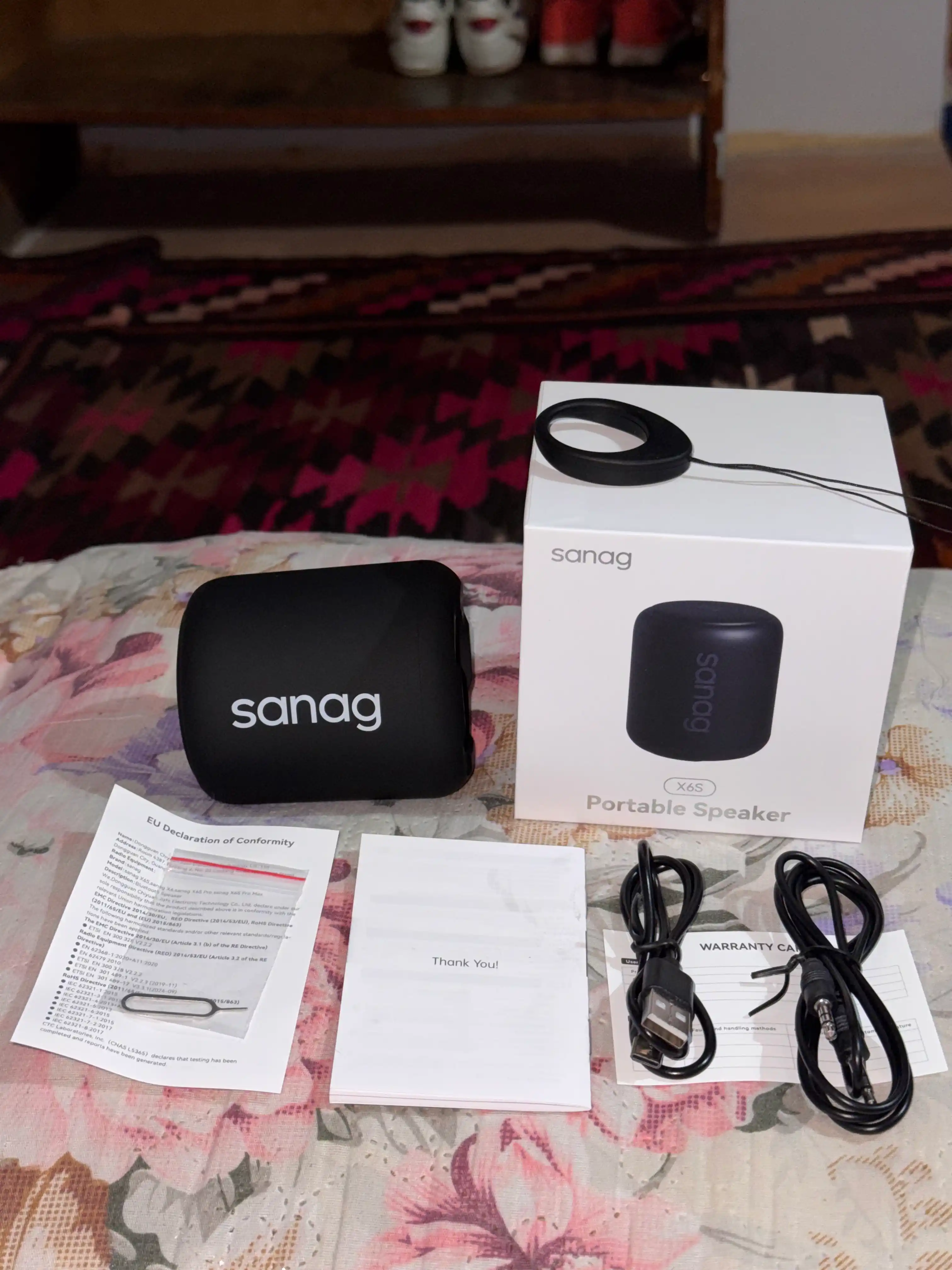 Портативная Bluetooth колонка SANAG X6S, 10 Вт, 18 ч, IPX5