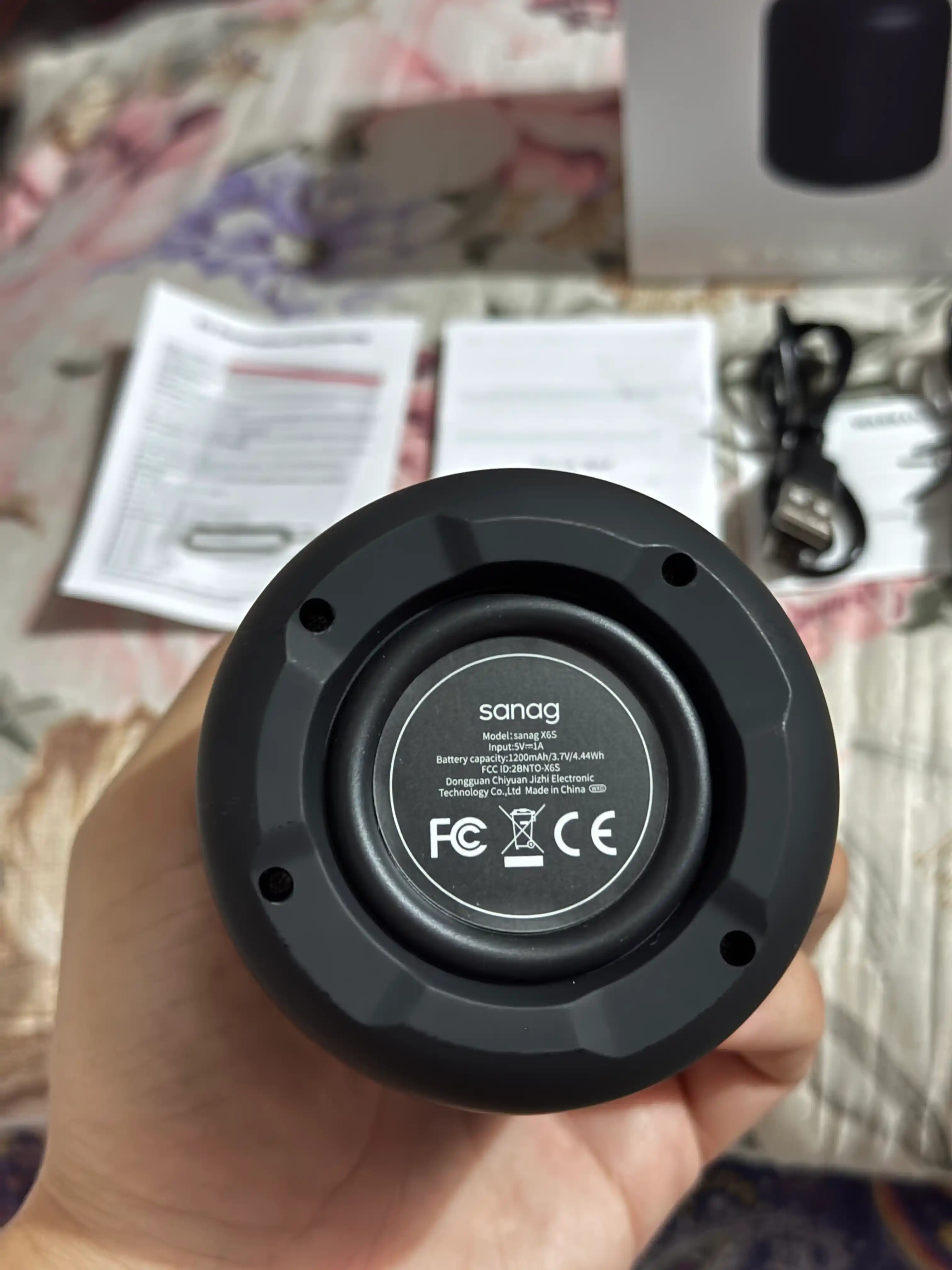 Портативная Bluetooth колонка SANAG X6S, 10 Вт, 18 ч, IPX5