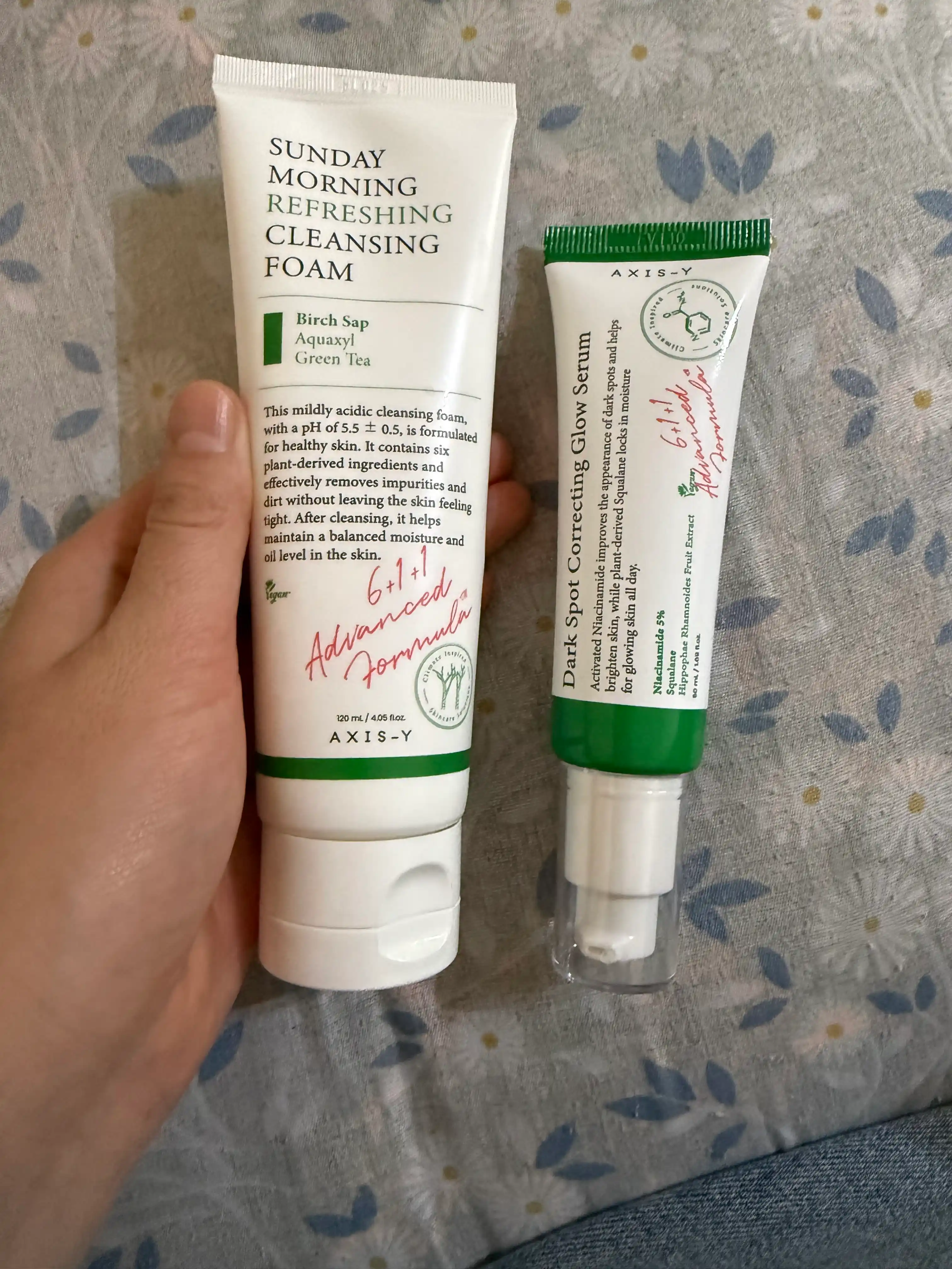 Sog‘lom teri uchun AXIS-Y yuz yuvish ko‘pigi Kojic Yuzu Pack