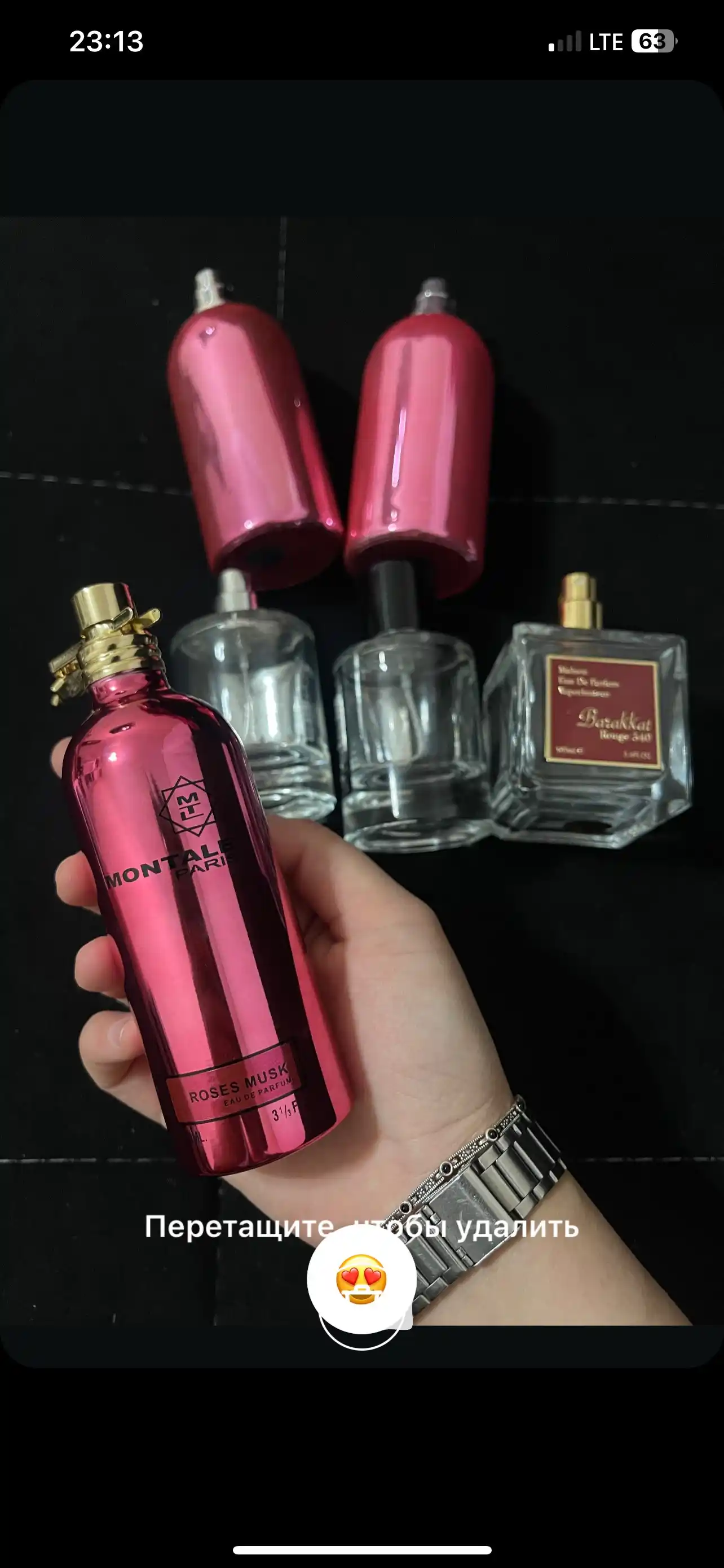 Parfumlangan suv ayollar uchun Montale Roses Musk