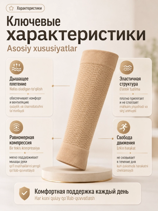 Компрессионные рукава для рук, для спорта, восстановления и поддержки мышц, дышащие, 2 шт