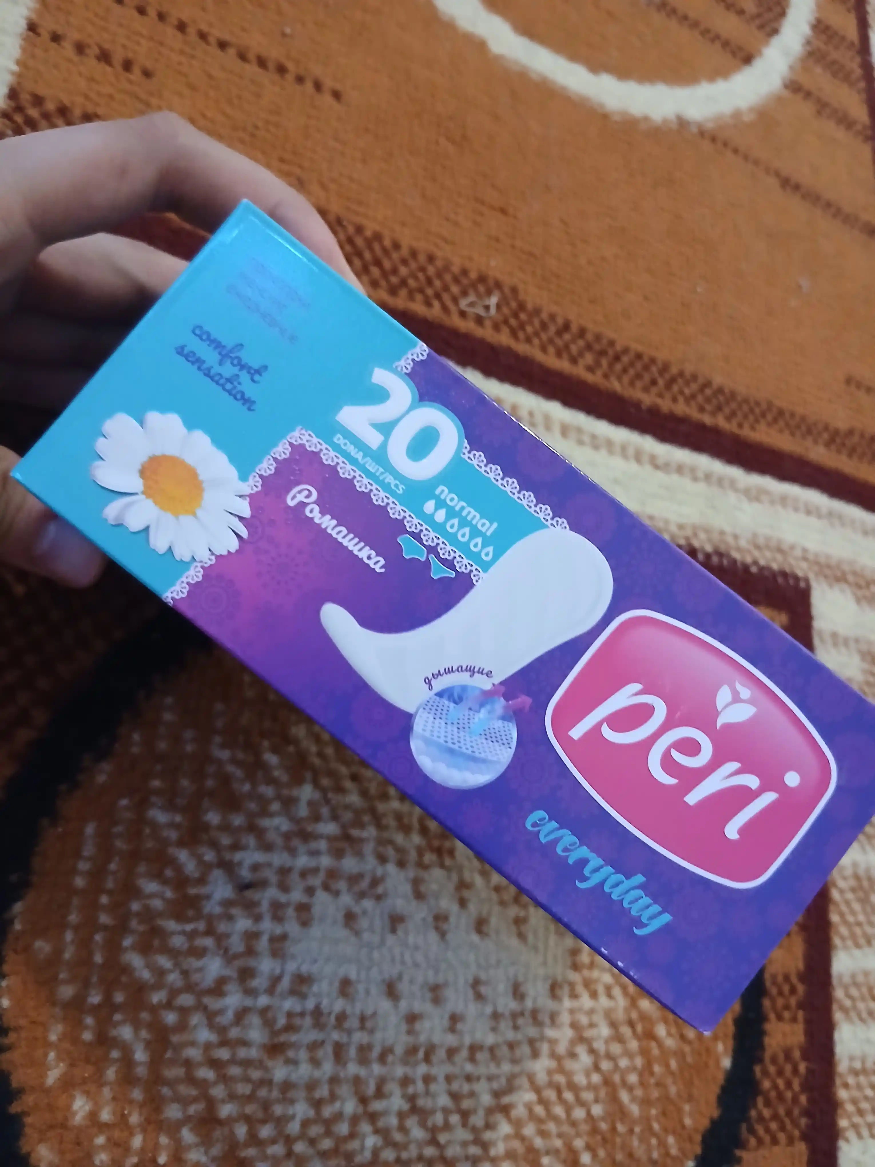 Ежедневные прокладки Peri ромашка, 20 шт