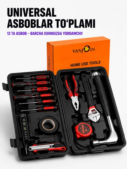Набор Инструментов для Дома и DIY VANJOIN