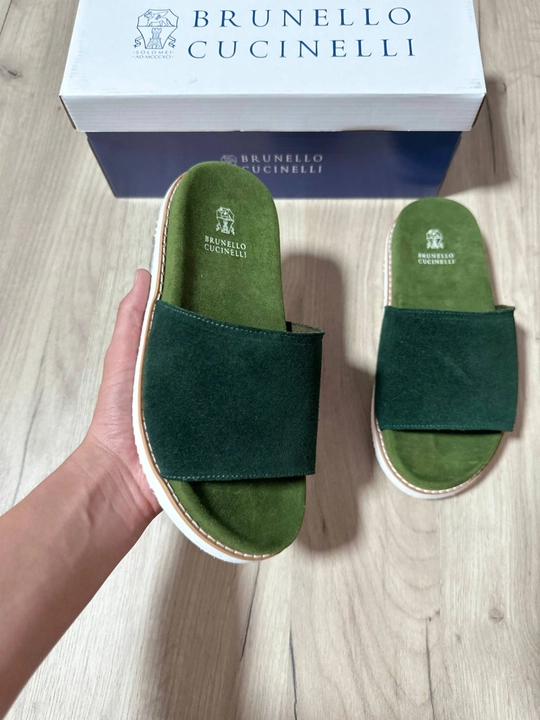 Мужские тапочки Brunello Cucinelli, размер 39-43 - 