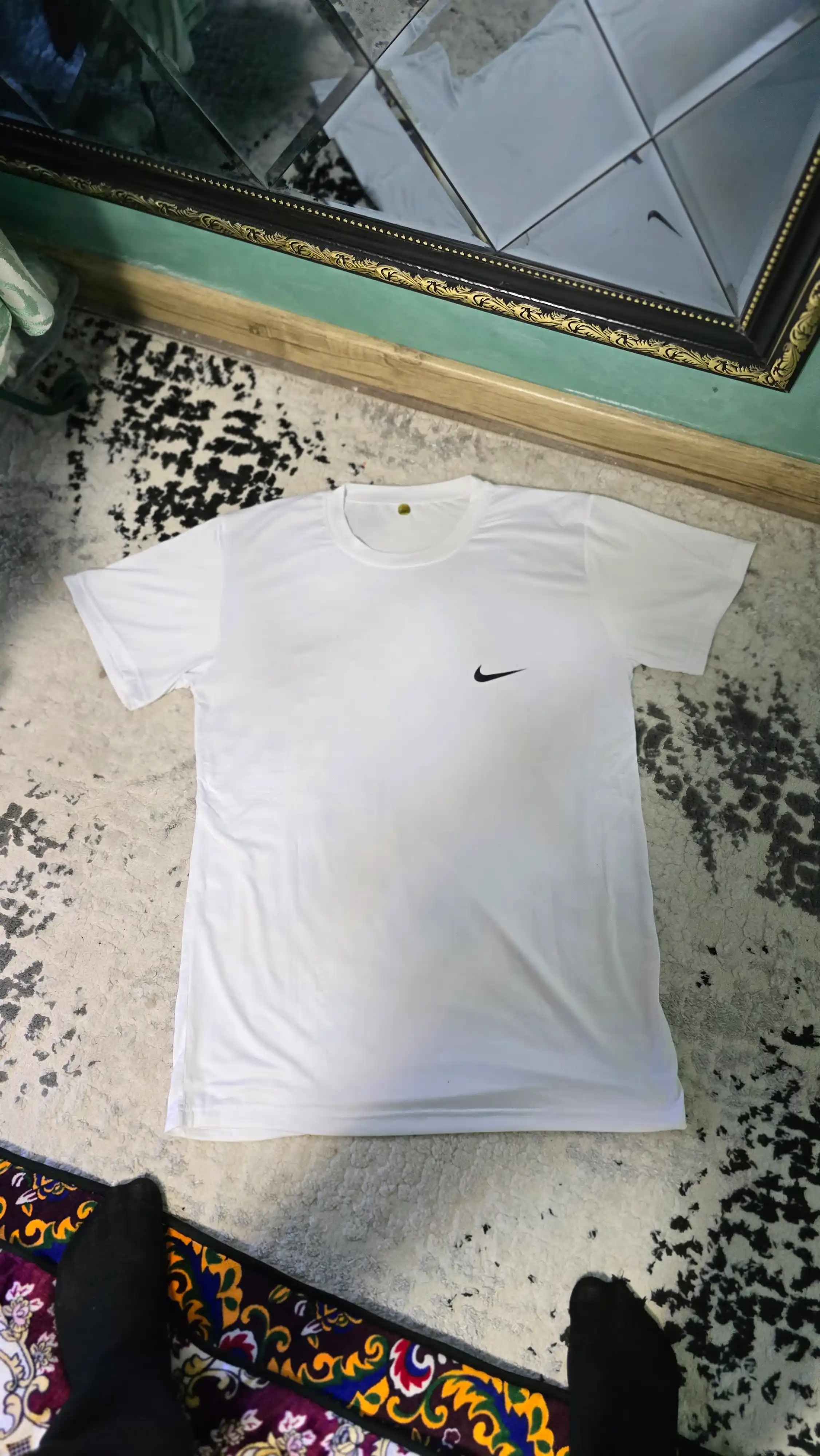Futbolka bambuk, oq futbolka, 52, 54, 56