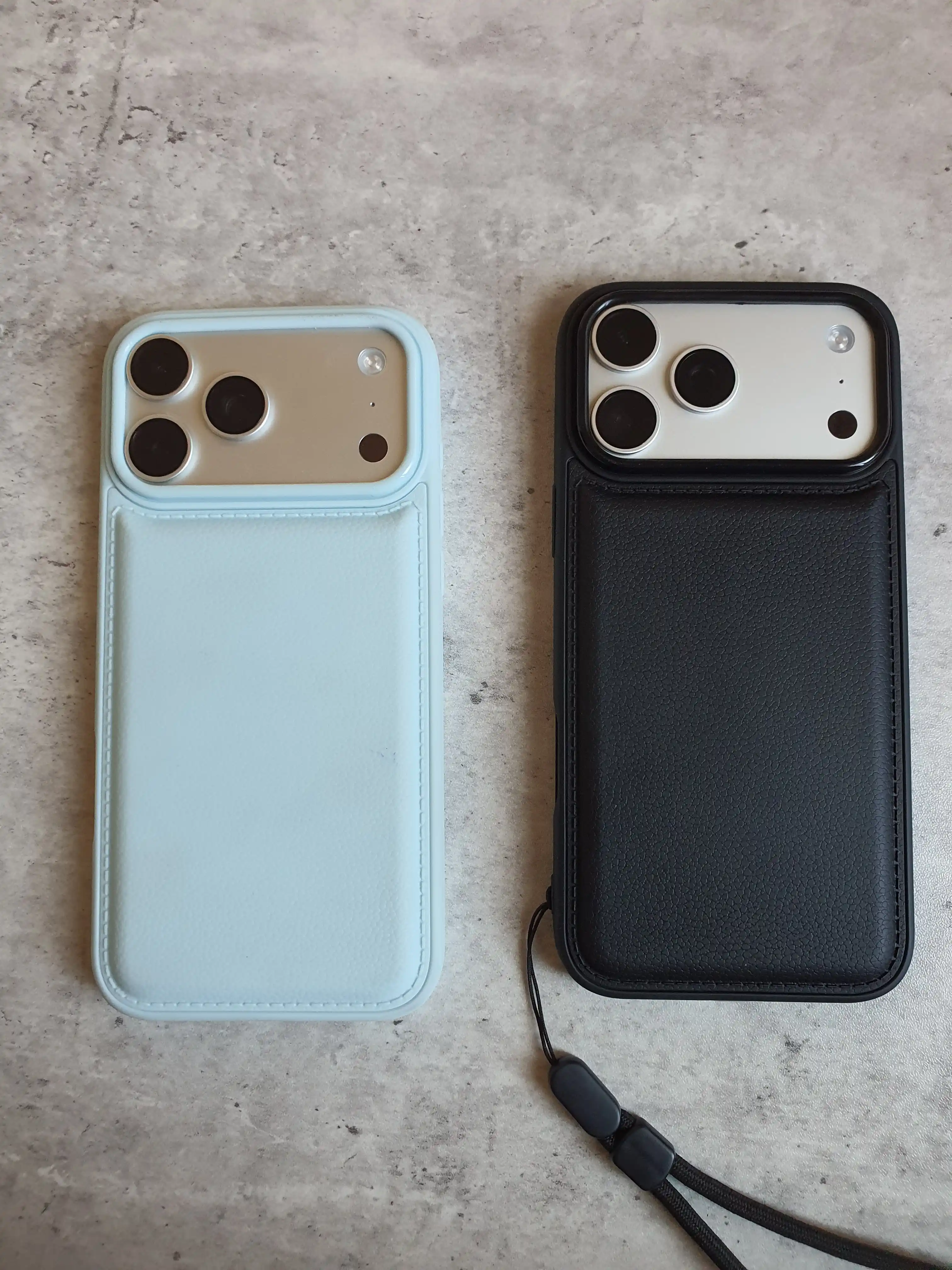 IPhone 11,12,13,14,15,16,17 Pro,Pro Max uchun charm teksturali g’ilof
