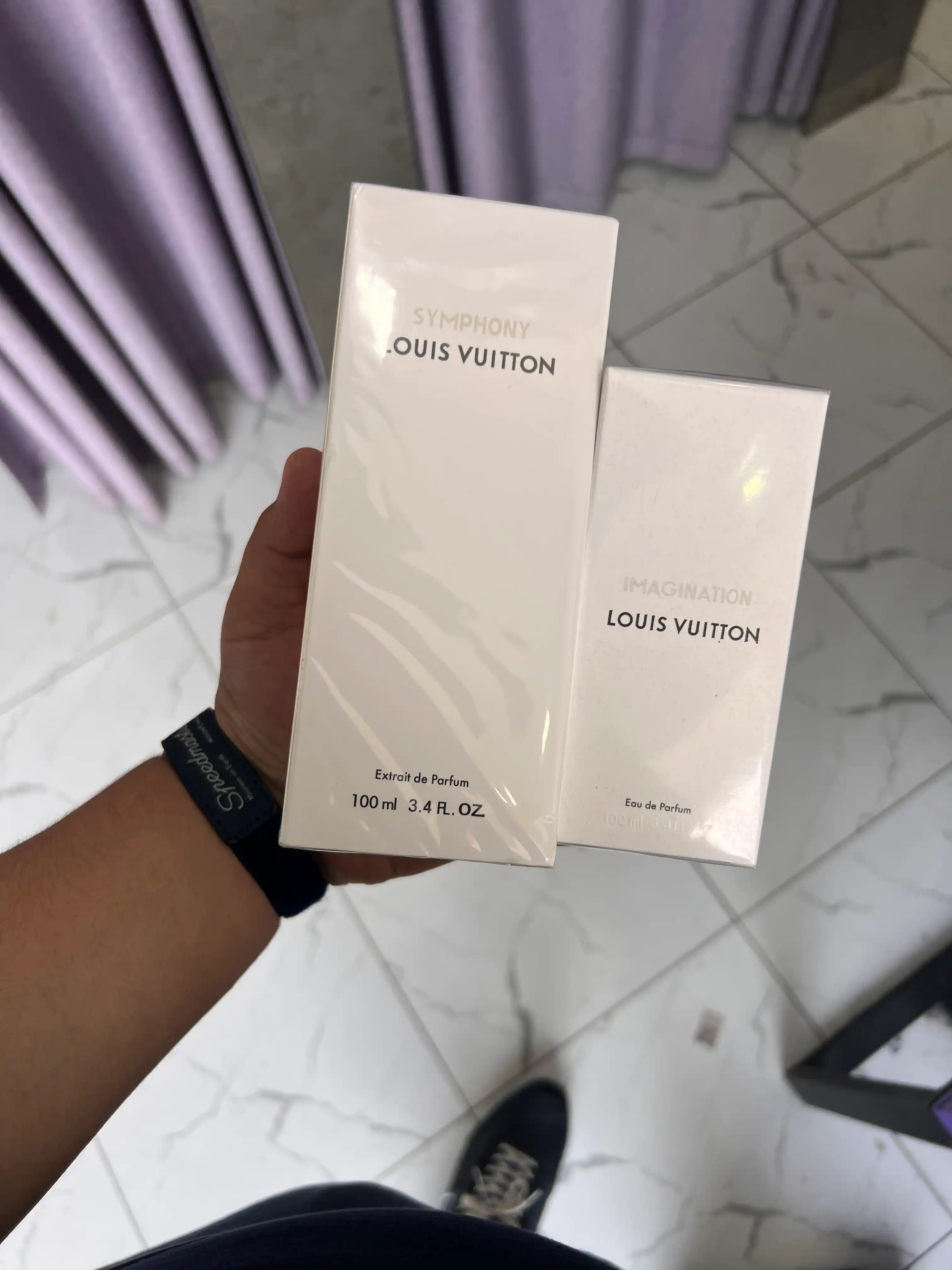 1+1 Louis Vuitton, Imagination, Symphony, Ombra Nomade, Limensite, Pacific chill, 100 мл