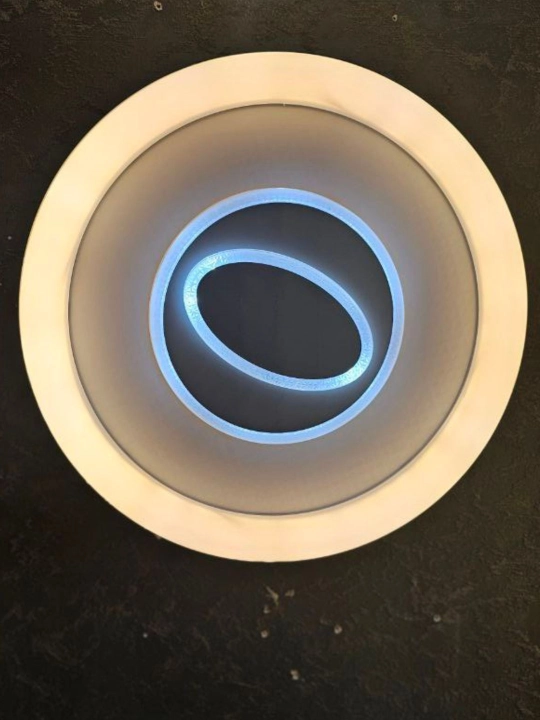 Plafon lyustra hitech yoritish chiroq led, 3 xil rejim yonish