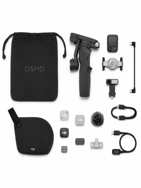 DJI Osmo Mobile 8P smartfon stabilizatori, 3-axis gimbal, ActiveTrack 8.0, tripod