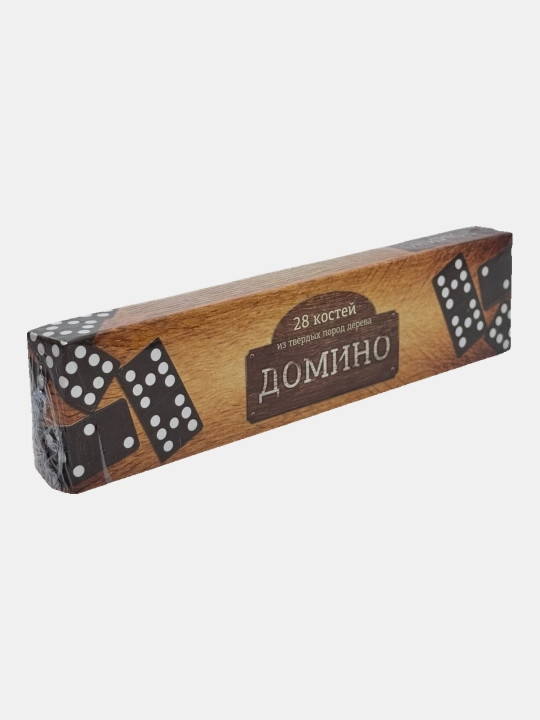 Klassik domino, 28 ta tosh, 6 yoshdan katta butun oila uchun yog‘och stol o‘yini