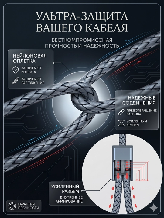 Кабель RCA - Jack 3.5, аудиокабель mini Jack 3.5 - 2 RCA, AUX - RCA