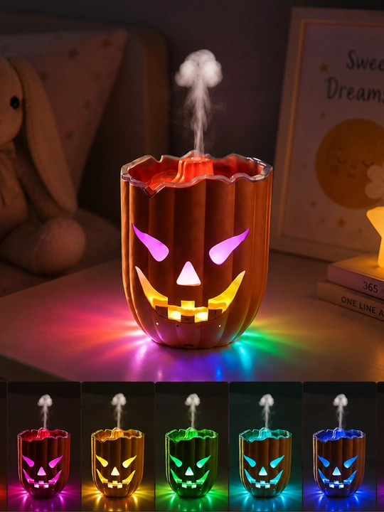 Aromadiffuzor  namlagich  Halloween  qovoq  tungi chiroq