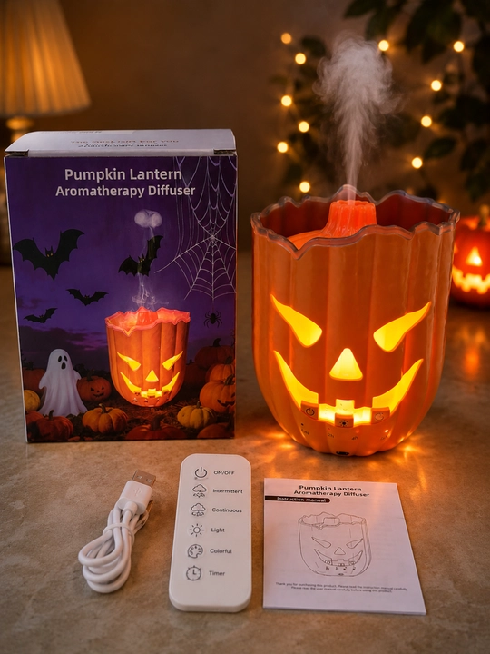 Aromadiffuzor  namlagich  Halloween  qovoq  tungi chiroq