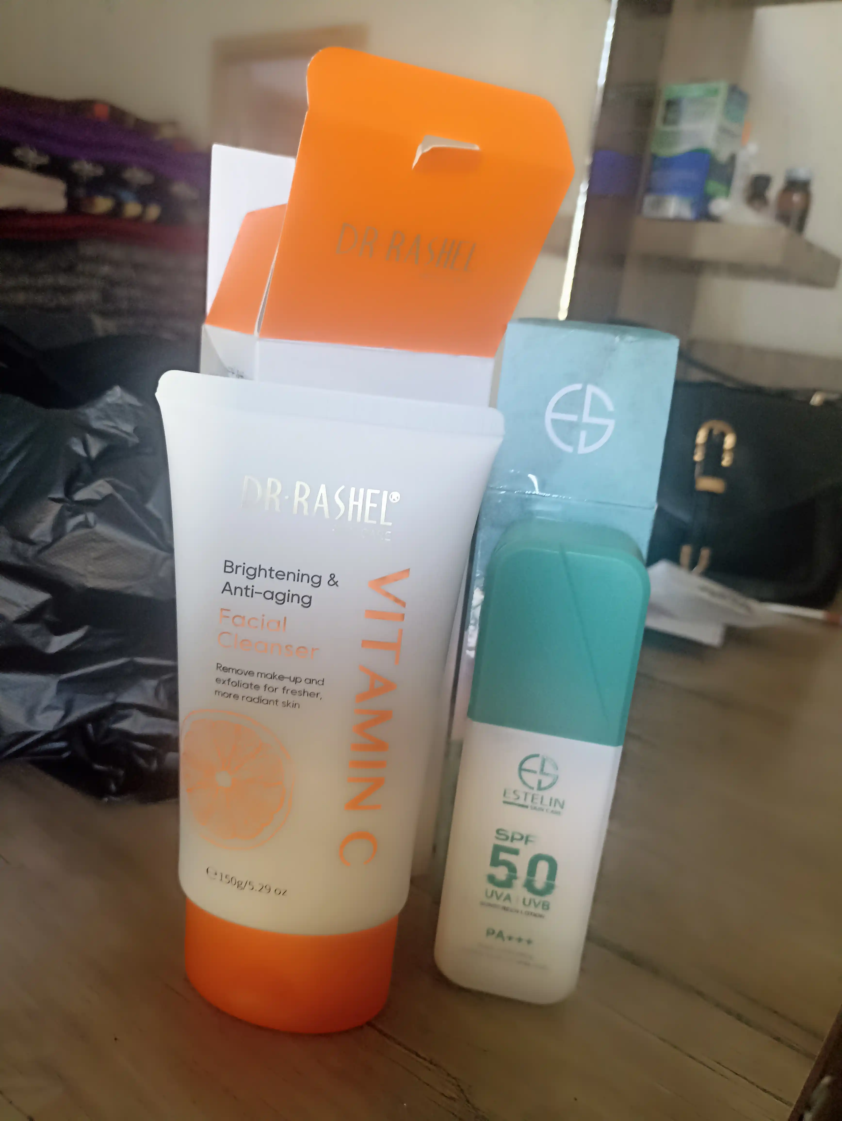 Солнцезащитный лосьон Estelin SPF 50, 90 PA+++, увлажняющий, лицо, тело, ниацинамид, 75 г