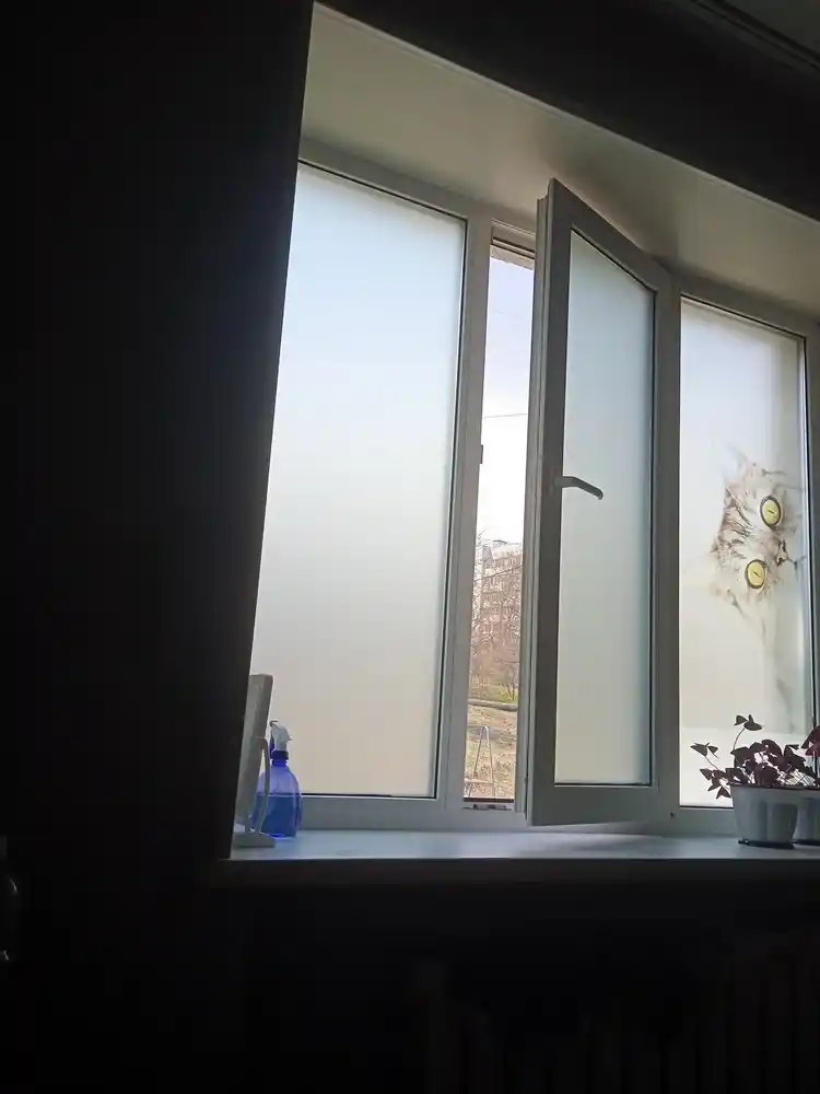 Самоклеящаяся пленка на окна, защита от солнца, УФ пленка, приватность стекла