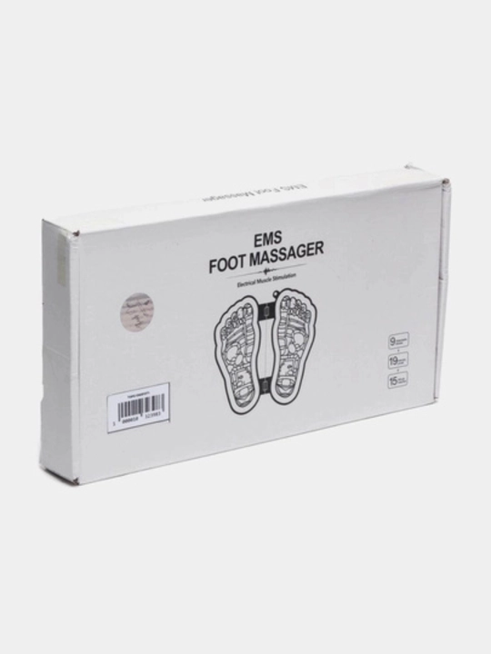 Refleksoterapiya bilan oyoq uchun elektr massaj apparati EMS Foot Massager - 