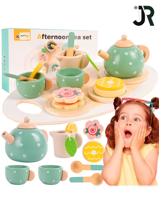 Деревянный игровой набор «Чайная церемония» для детей
