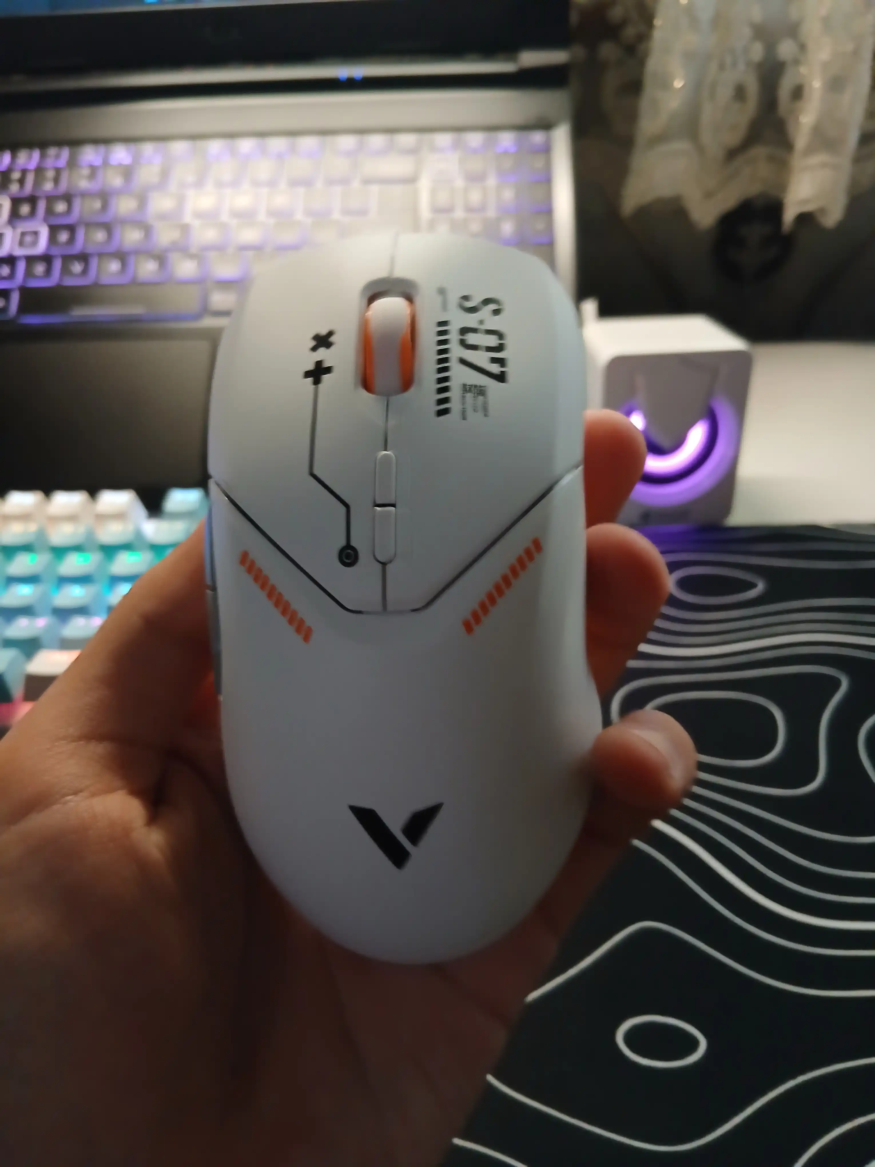 Беспроводная игровая мышь Rapoo VT9 Pro, PAW3395, 26000 DPI, 68г, Special Edition