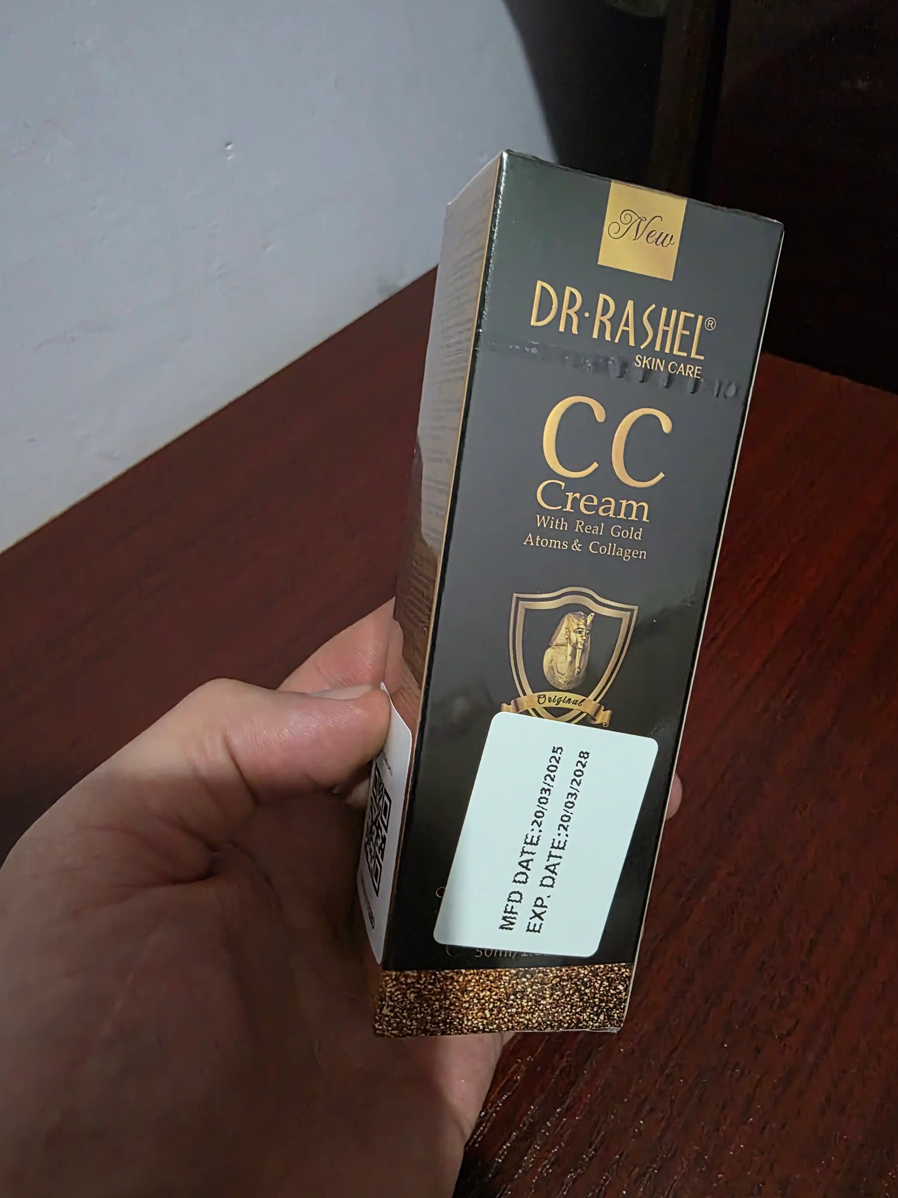 Тональный крем 24K Gold collagen CC Cream SPF60, Dr Rashel, 50 мл