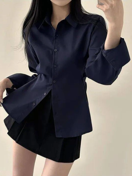 Ayollar ko‘ylagi, klassik, uzun yengli, paxtali, asosiy model