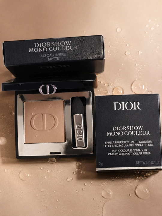 Тени для безупречного макияжа Dior Diorshow Mono 443 Cashmere – мягкость и глубина