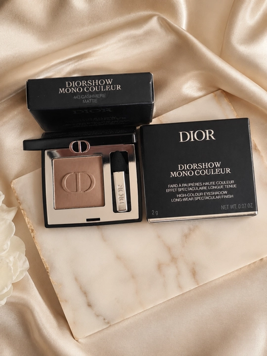 Тени для безупречного макияжа Dior Diorshow Mono 443 Cashmere – мягкость и глубина