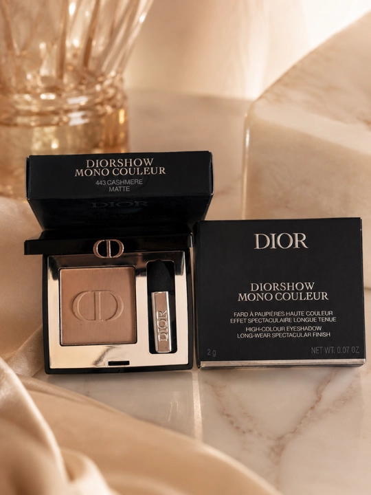 Тени для безупречного макияжа Dior Diorshow Mono 443 Cashmere – мягкость и глубина