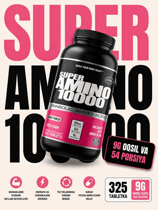 Amino APN 10000, 325 tabletka - 